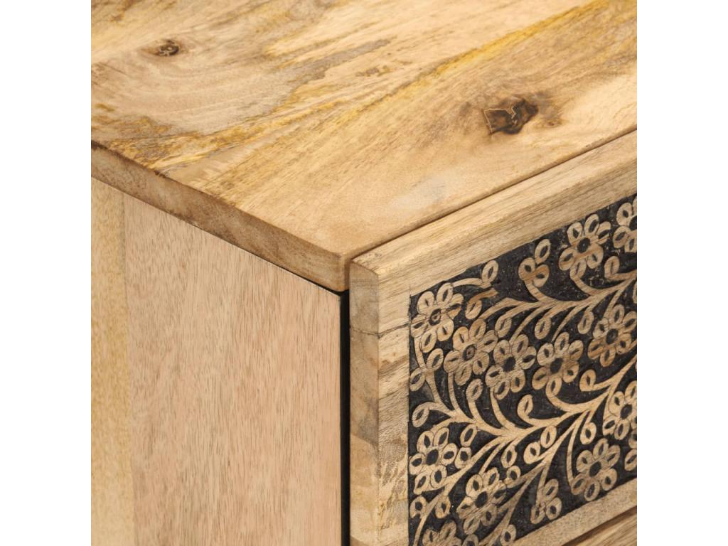 Tavolo marrone, 50 x 33 x 60 cm