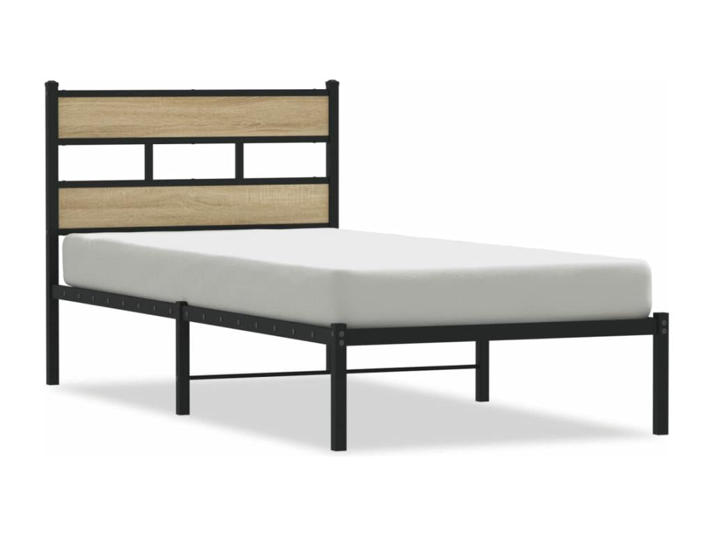 Materasso in legno di quercia marrone, 75 x 190 cm