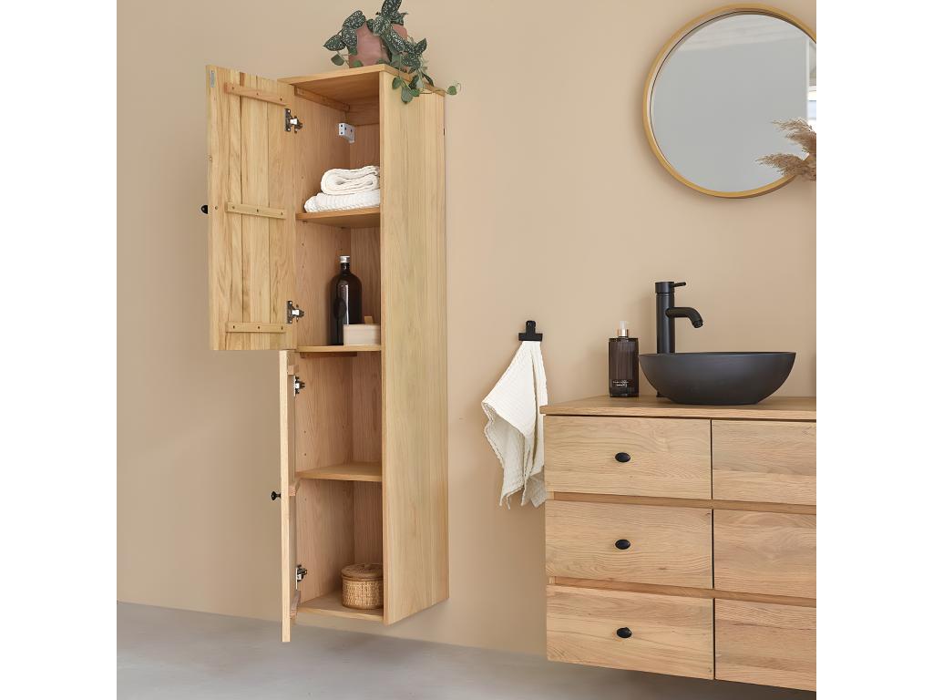 Mobili per la casa in legno di quercia naturale