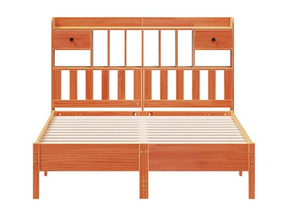 Materasso in legno di pino marrone, 140 x 190 cm