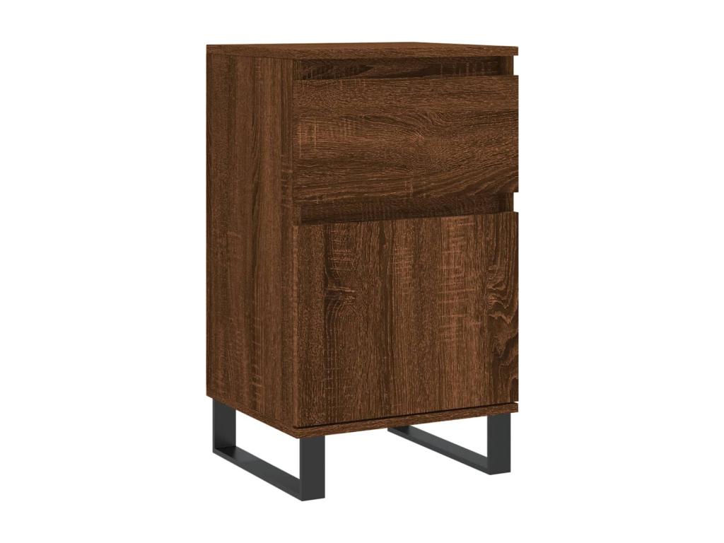 Credenza in legno ingegnerizzato marrone, 40 x 35 x 70 cm