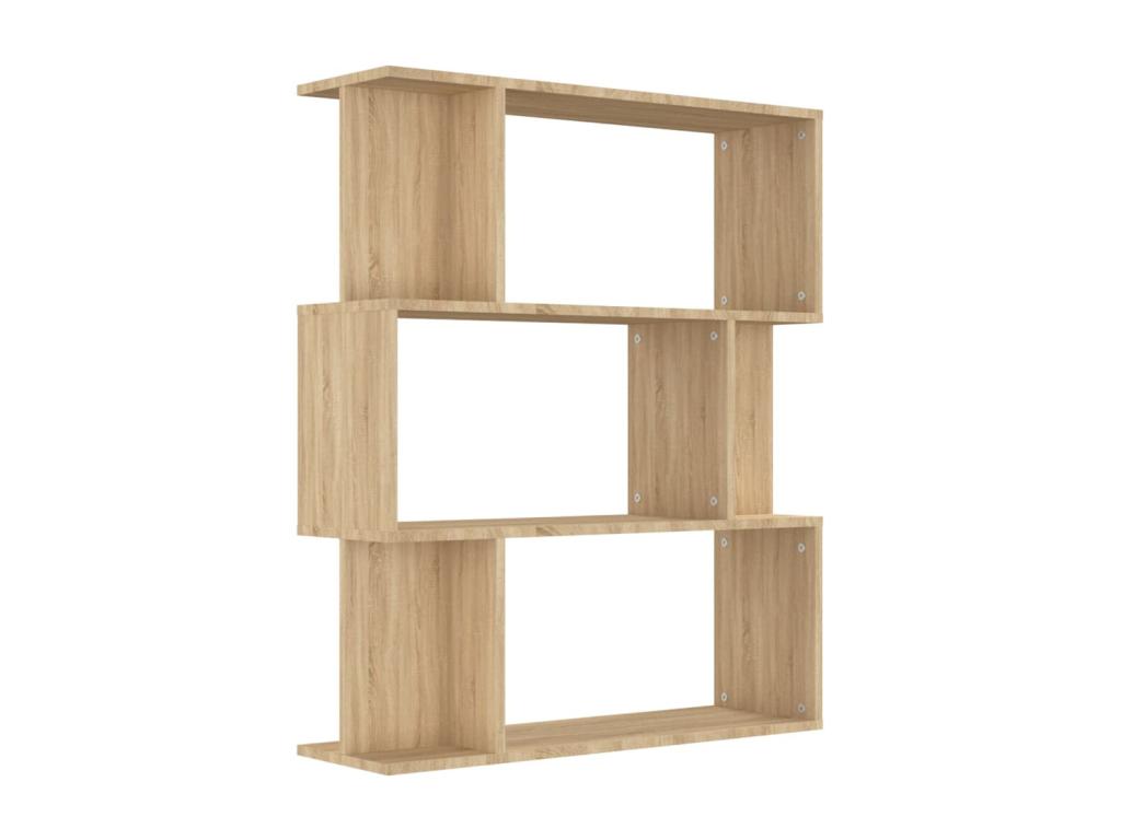 Libreria in legno ingegnerizzato marrone