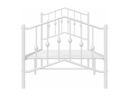 Materasso in metallo bianco, 75 x 190 cm