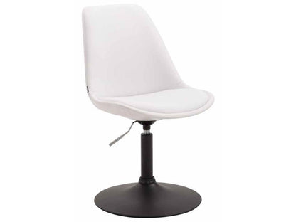 Sedia in similpelle bianca