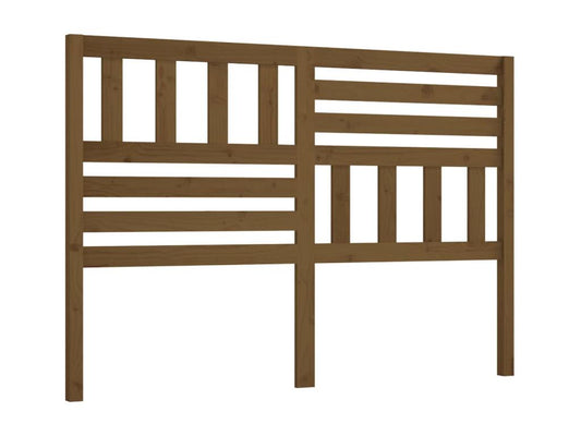 Letto in legno massello marrone, 146 x 4 x 100 cm
