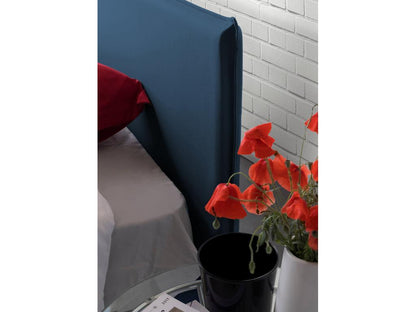 Materasso in tessuto blu, 160 x 200 cm