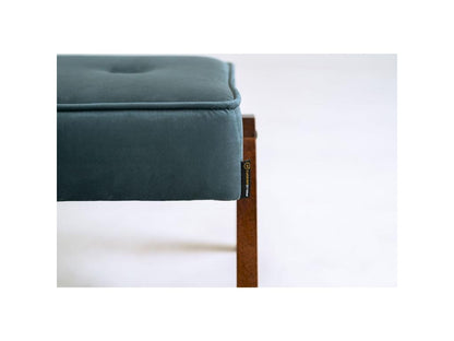 Pouf blu, 55 x 44 x 58 cm