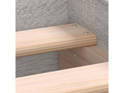 Materasso grigio, 140 x 190 cm