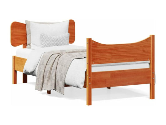 Materasso in legno di pino marrone, 90 x 200 cm