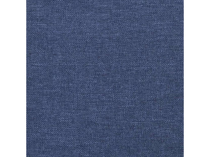 Letto in tessuto blu, 80 x 200 cm