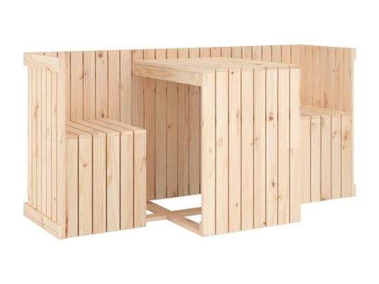 Mobili per la casa in legno di pino naturale