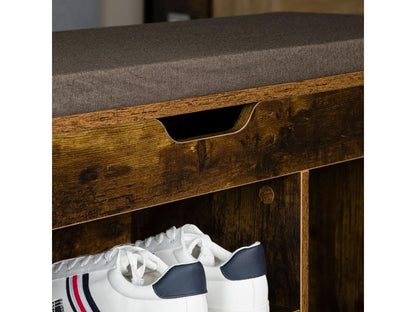 Panca marrone, 104 x 48 x 30 cm