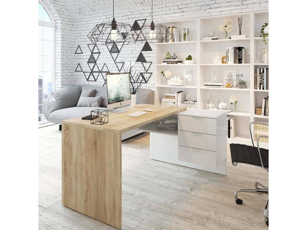 Tavolo in legno di quercia bianca