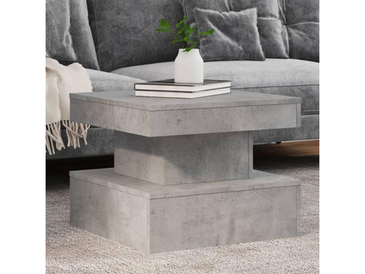 Tavolino da caffè grigio, 50 x 50 x 40 cm