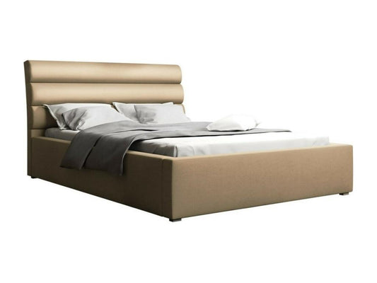 Letto marrone, 140 x 223 x 100 cm