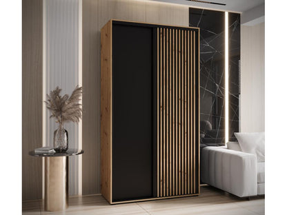 Armadio nero, 140 x 45 x 235,2 cm