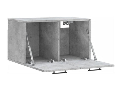 Armadio in legno ingegnerizzato grigio, 60 x 36,5 x 35 cm