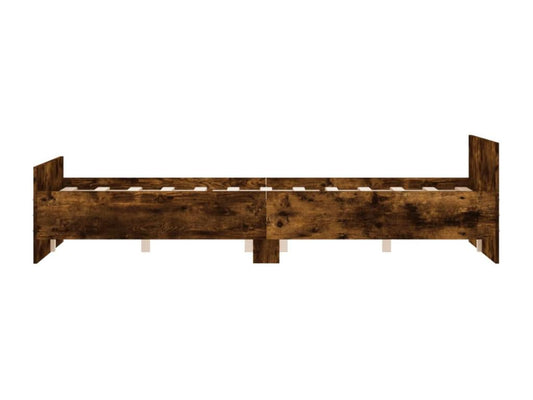 Struttura letto in legno di rovere naturale, 135 x 190 cm