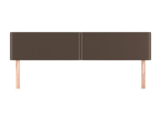 Letto in similpelle marrone, 90 x 5 x 78 cm