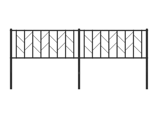 Letto in metallo nero