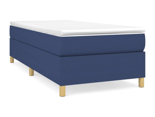 Letto in tessuto blu, 80 x 200 cm