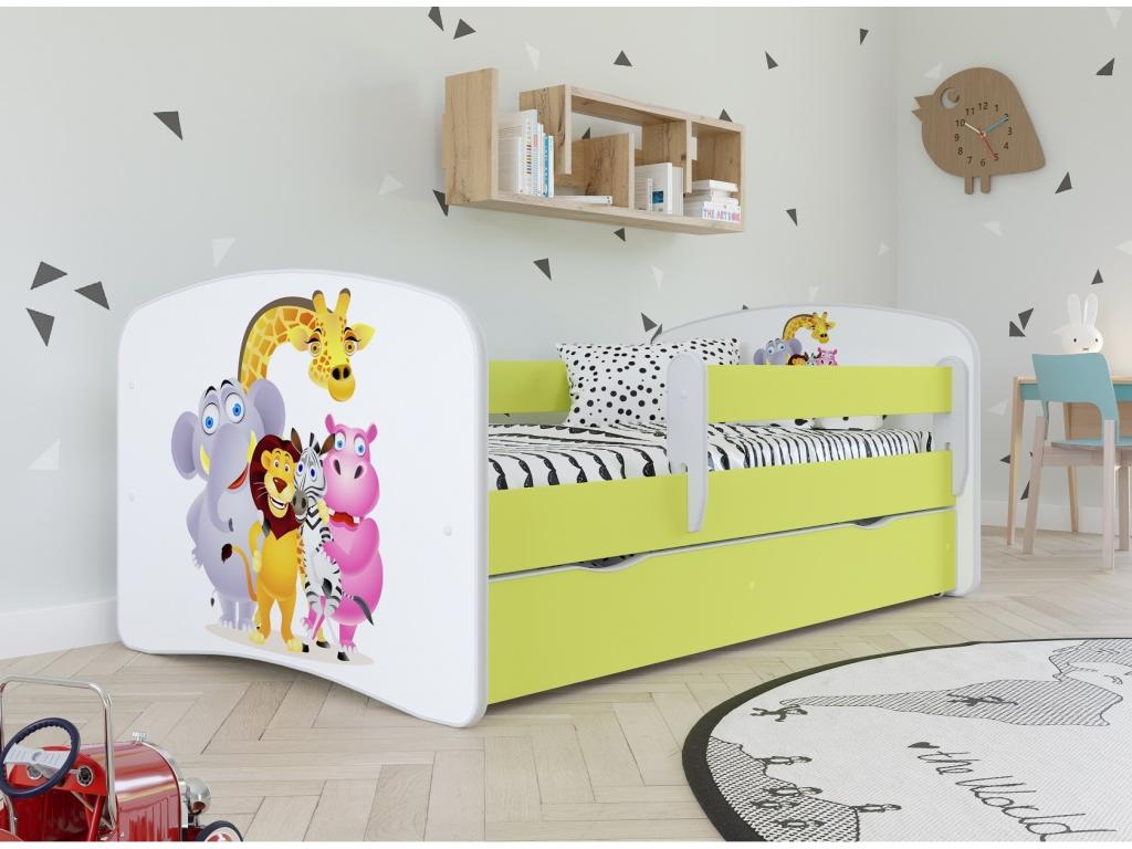 Letto verde, 70 x 140 cm