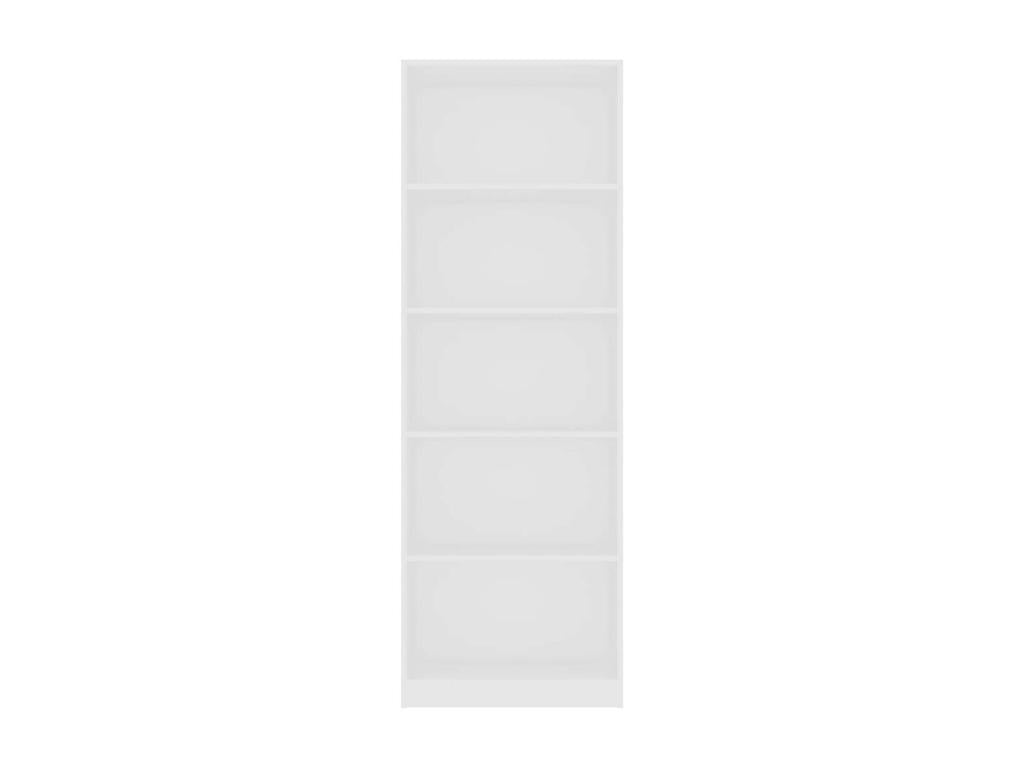 Libreria bianca, 60 x 24 x 175 cm
